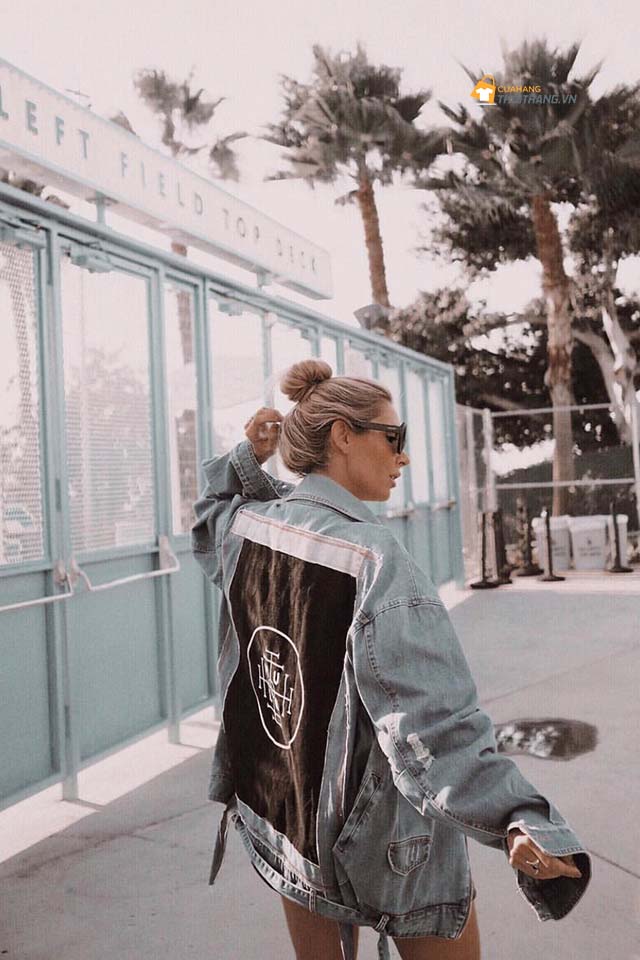 BỤI BẶM CÙNG ÁO KHOÁC BOYFRIEND DENIM