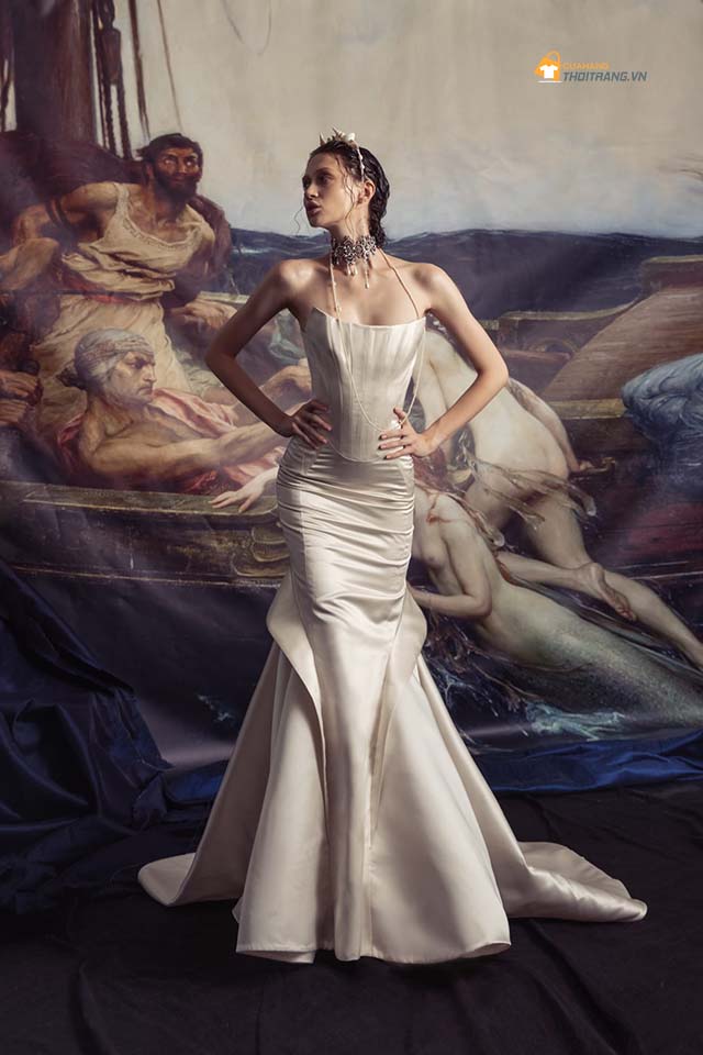 Váy cưới corset tôn đường cong quyến rũ
