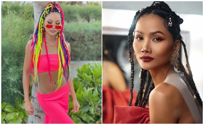 ‘Tắc kè hoa' H'Hen Niê phá cách với gu thời trang biến hoá - Ảnh 9. ‘Tắc kè hoa' H'Hen Niê phá cách với gu thời trang biến hoá - Ảnh 9.