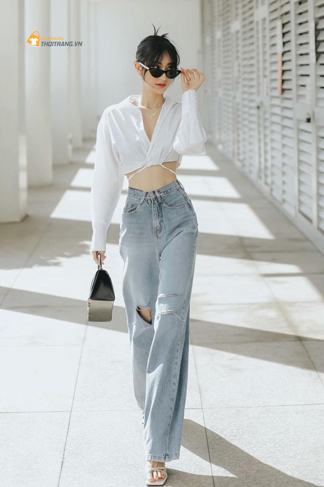 Không chỉ giúp che chắn đôi mắt trước những tia cực tím có hại. Kính mát còn là “bảo bối” giúp bạn tự tin xuống phố vào những ngày lười trang điểm.