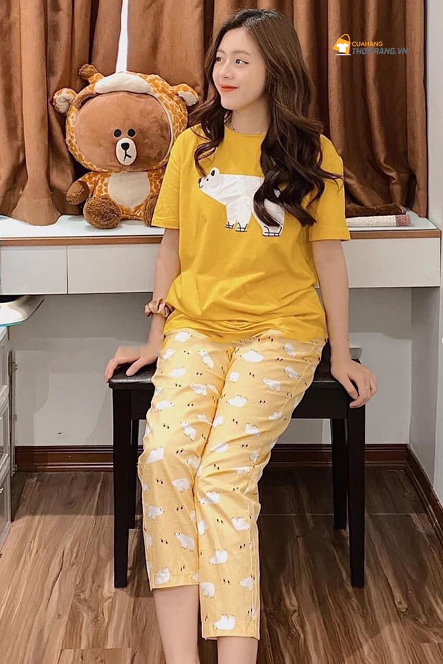 Áo thun mặc nhà cho cô nàng bận rộn
